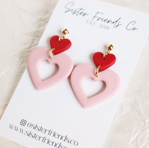 I HEART you Earrings | Valentine's Day
