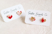 Load image into Gallery viewer, Heart Studs | Valentine&#39;s Day